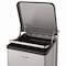 Rubbermaid Commercial Defenders Biohazard Step Can, Square, Steel, 12 gal, Stainless Steel FGST12SSPL - alternate 3